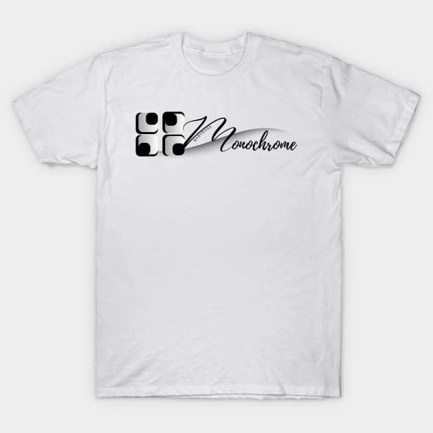 Monochrome T-Shirt by Hana_Design